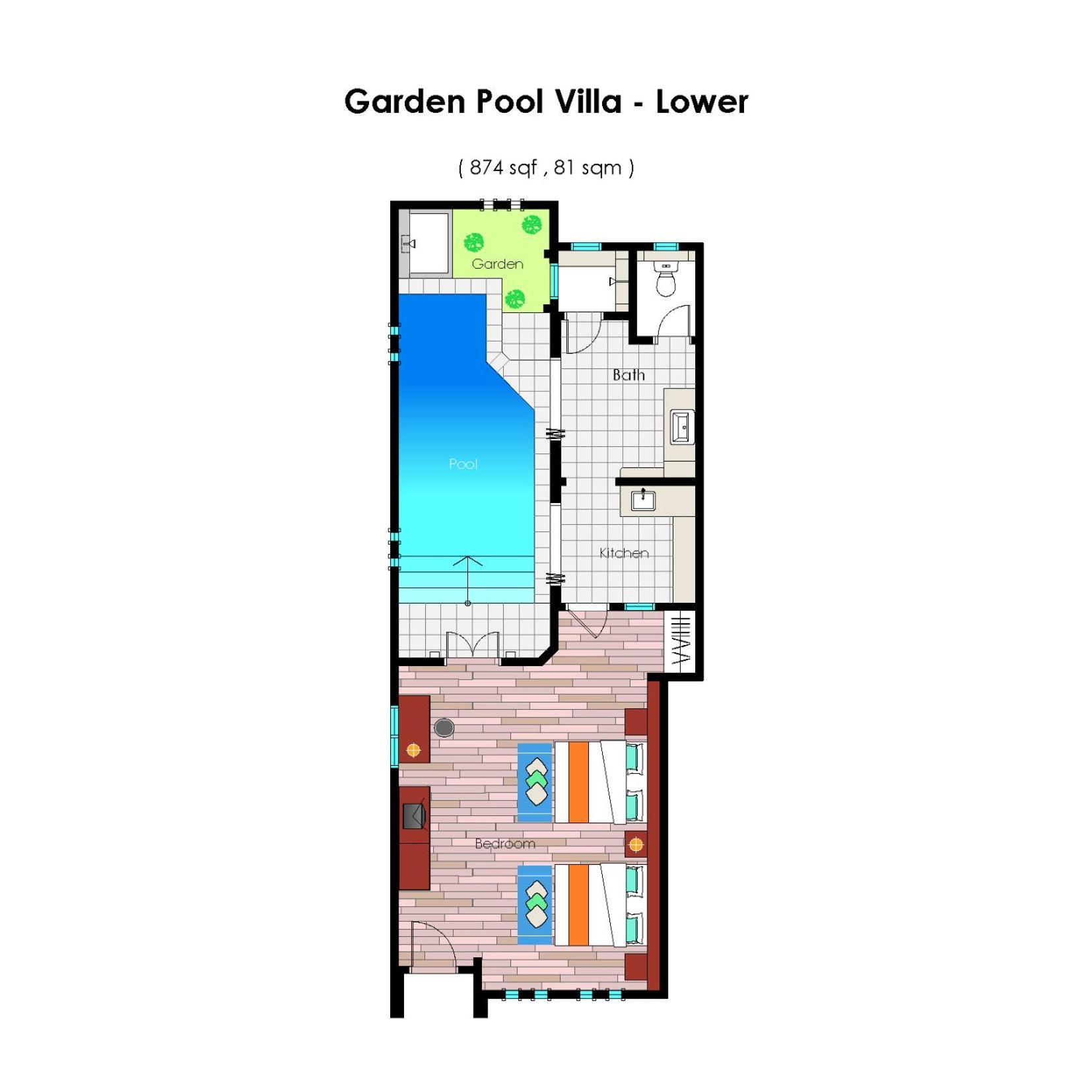 Garden Pool Villa (Lower)